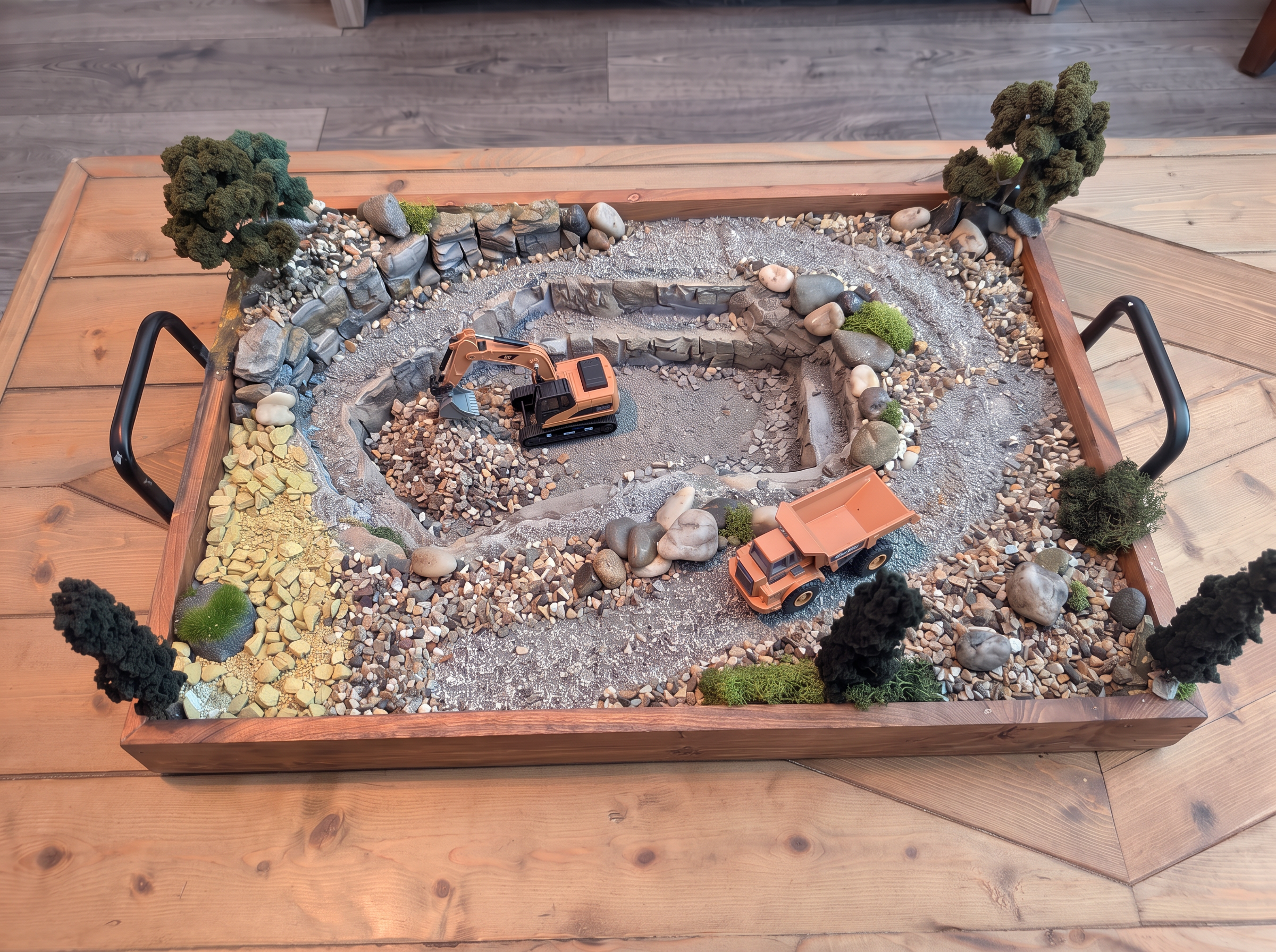 Mountain Quarry handcrafted RC terrain
